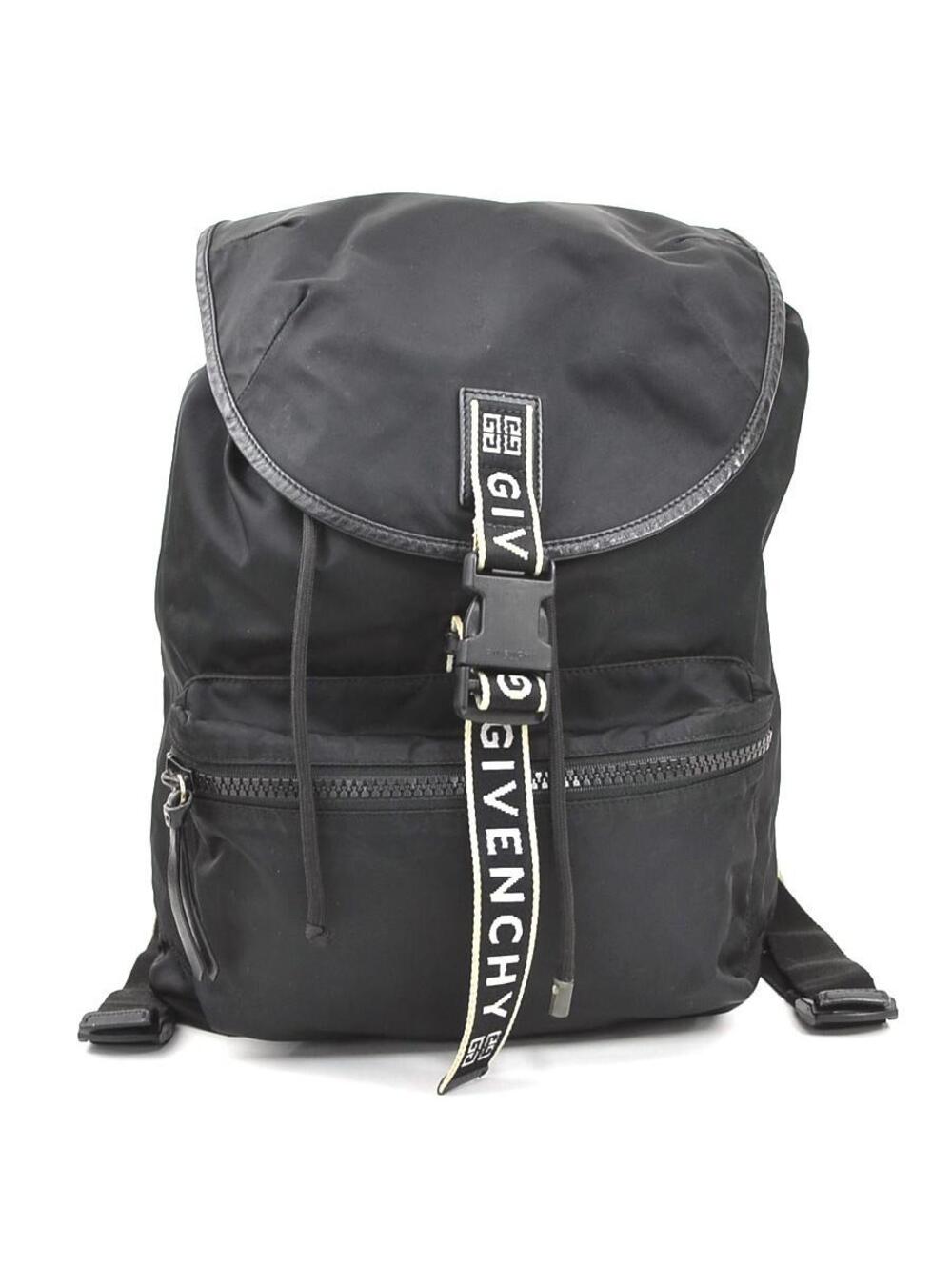 Auth Givenchy Backpack Black/White #376989G26B